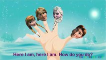 Disney Frozen Finger Family Cartoon Song | Nursery Rhymes for Children | Finger Family Frozen