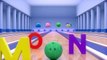 Binkie TV - Funny Bowling Balls 3D Colors For Kids Learn Alphabet ABC Song