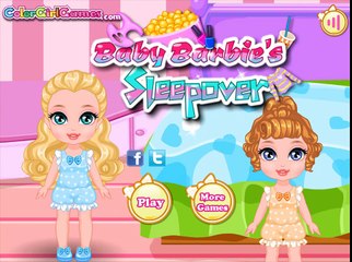 Download Video: Baby Barbies Sleepover - Baby Barbies Game - Baby Barbies Doll