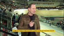 A 105 ans, Robert Marchand réalise un record mondial de l'heure à vélo