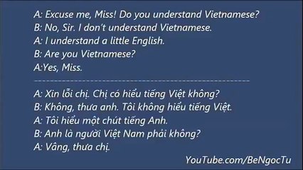 Học tiếng Anh cơ bản cho người mới bắt đầu Bài 1