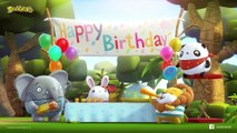 แฮปปี้ เบิร์ดเดย์ เพลงเด็ก - Happy Birthday | Zoovivor cartoon animation