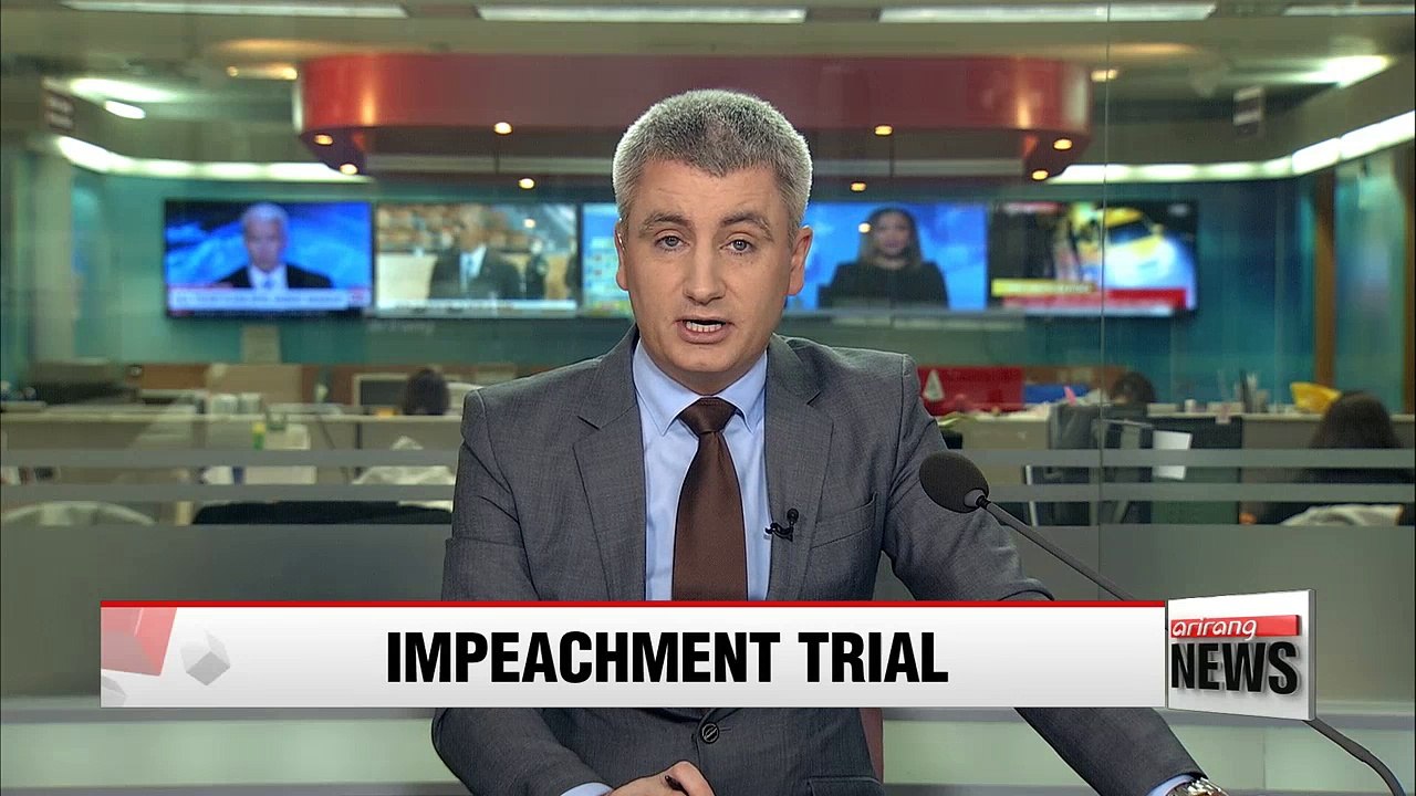 Constitutional Court holds second hearing in president's impeachment trial