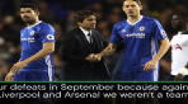 Spurs loss different to September defeats - Conte