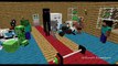 Monster School Pig Riding Skiing Gym Drawing Minecraft Animation
