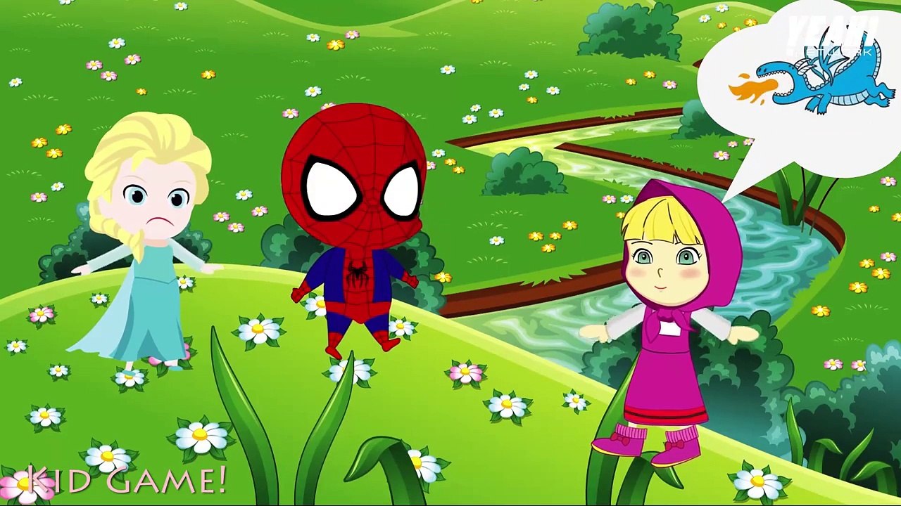 Spiderman Learn Colors With Spiderman - Colours For Kids - Learning Videos