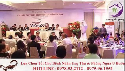 Chia sẻ của bệnh nhân u sản ổ mắt trái về quá trình sử dụng Vidatox
