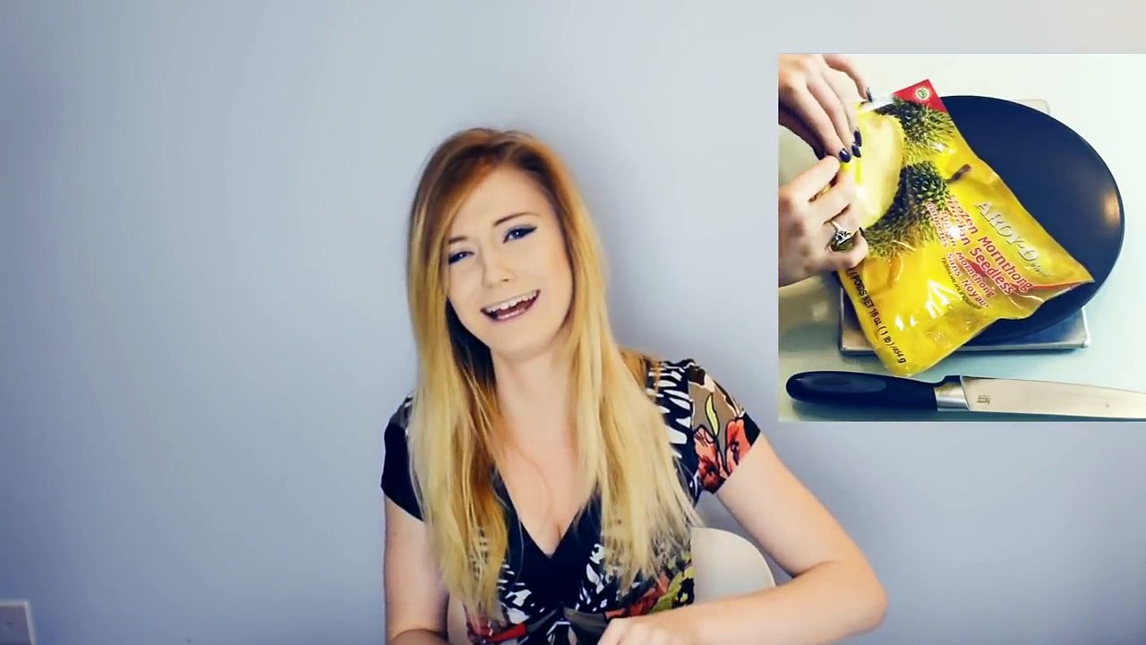 Khi Gái Tây lần đầu ăn sầu riêng