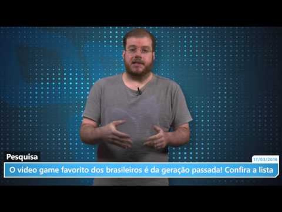 O video game favorito dos brasileiros é da geração passada! Confira a lista