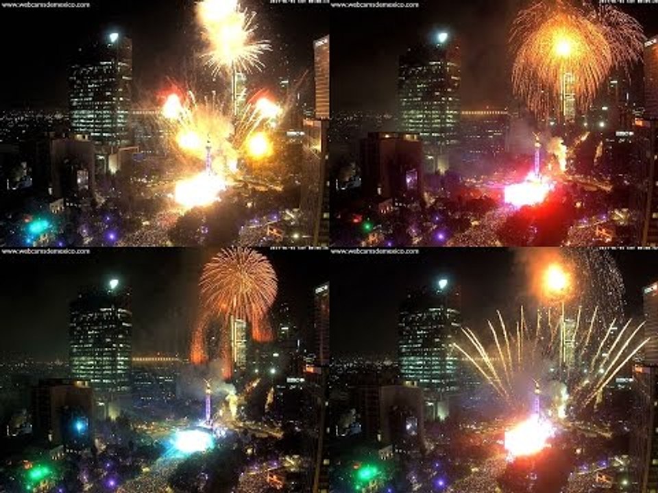 Mexico City Ushers in the New Year With Huge Fi...