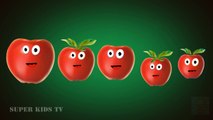The Finger Family Apple Family Nursery Rhyme Apple Finger Family Finger Family Song for kids HD
