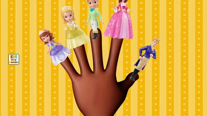 Sofia The First Finger Family Nursery Rhyme | Cartoon Animation Preschool Children Nursery Rhymes