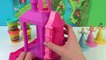 Play-Doh Disney Prettiest Princess Castle Cinderella Aurora Belle Girl Barbie Games Toys Playsets