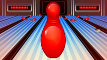 Learn colors with colors bowling game - Nursery children learn colors videos kids Learning Videos