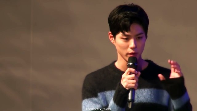 Park Bo Gum (박보검) bailando 'Fantastic Baby' en el fanmeeting - 16.01.2016