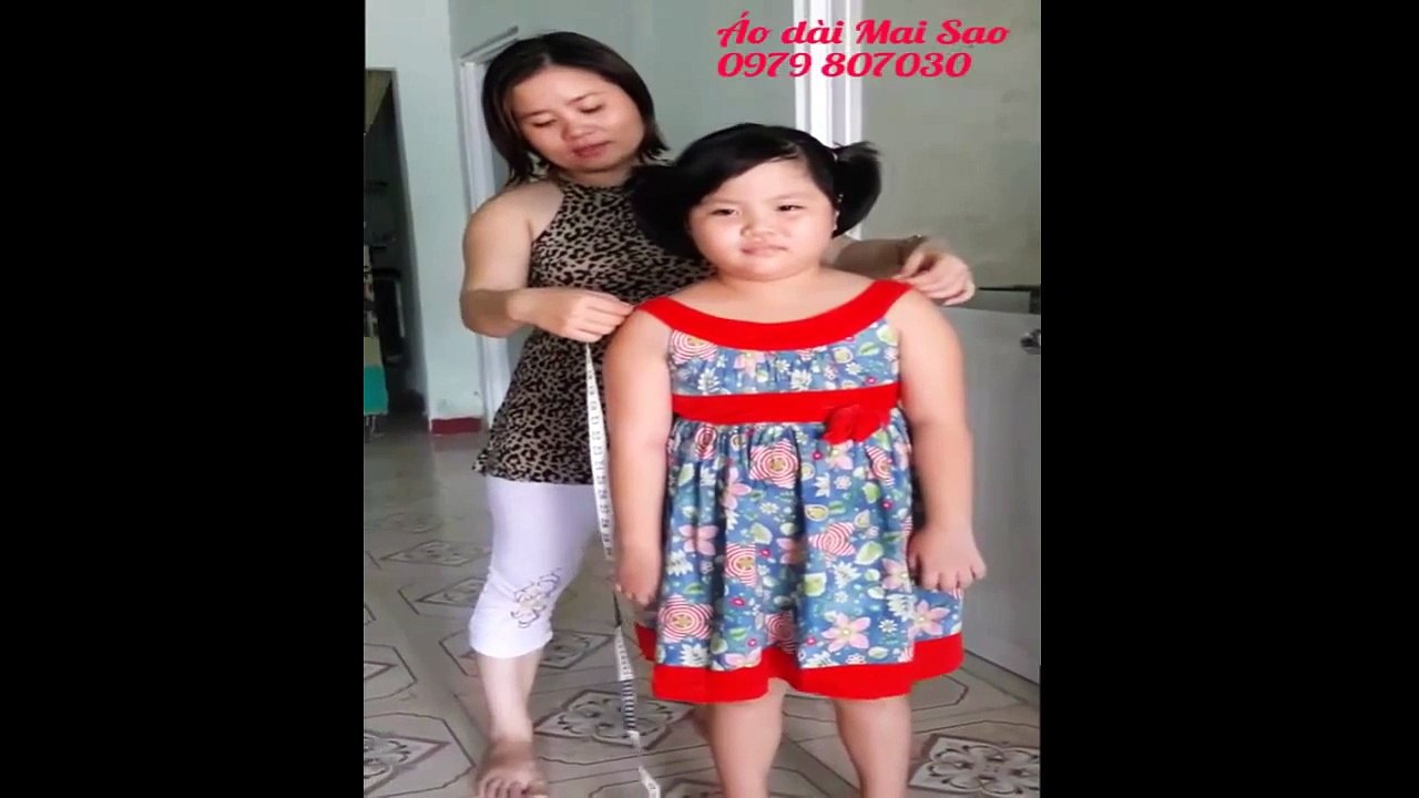 Hướng dẫn lấy số đo may áo dài cho trẻ em
