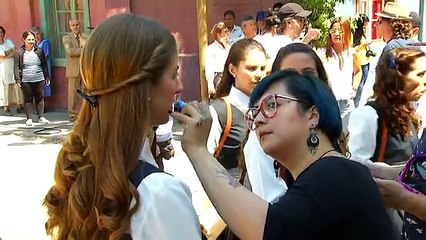 Primer día de grabación de "Perdona Nuestros Pecados"