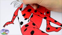 Miraculous Ladybug Cat Noir Coloring Book Episode Lady Bug Show Surprise Egg and Toy Collector SETC