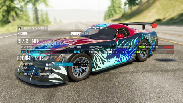 [vf] The Crew Wild Run : Comparatif circuit : AMG GT3 2ème partie
