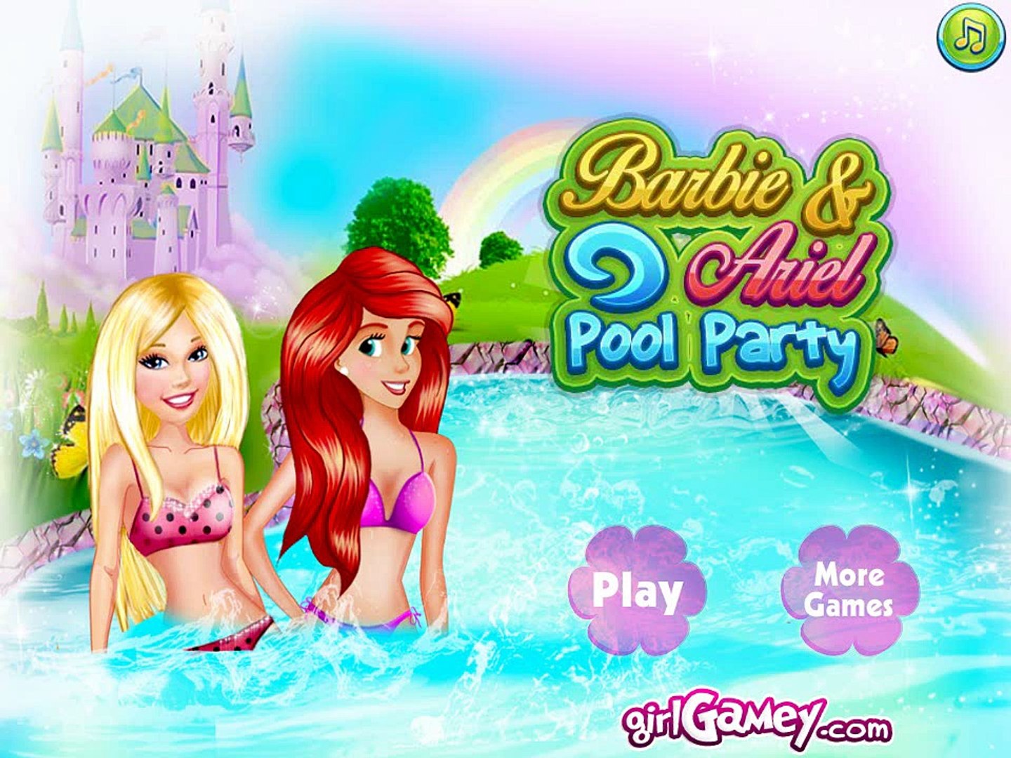 Stunning Ariel doll | Mermaid barbie Barbie And Ariel Pool Party