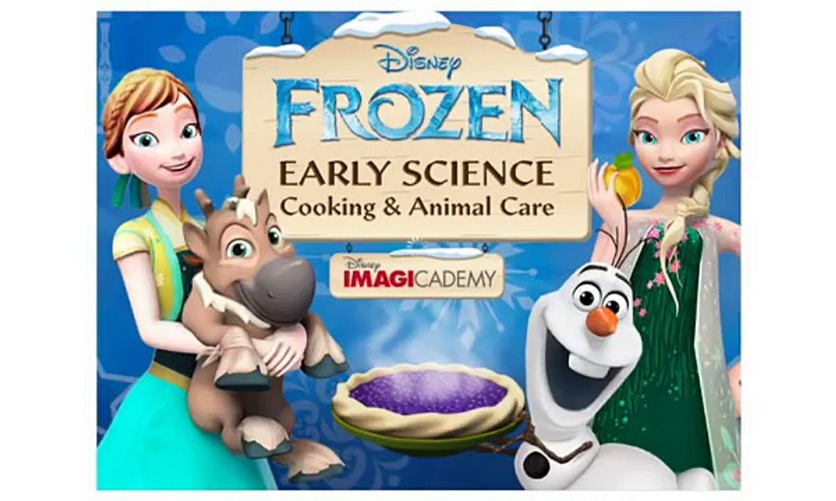 Disney Frozen- Early Science - Kids Learn About Cooking and Animal Care - Learning Game App for Kids