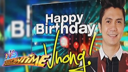 It's Showtime: Birthday greetings for Vhong