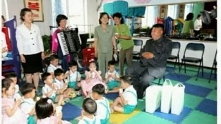 North Korean leader Kim Jong-un visits orphanage by ODN