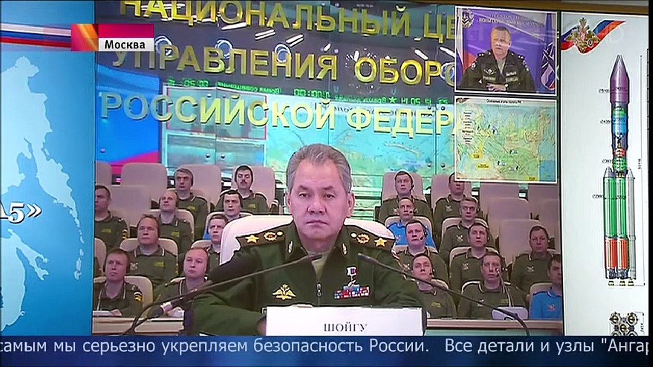 TNP-109Heavy rocket Angara-A5 launched from Plesetsk