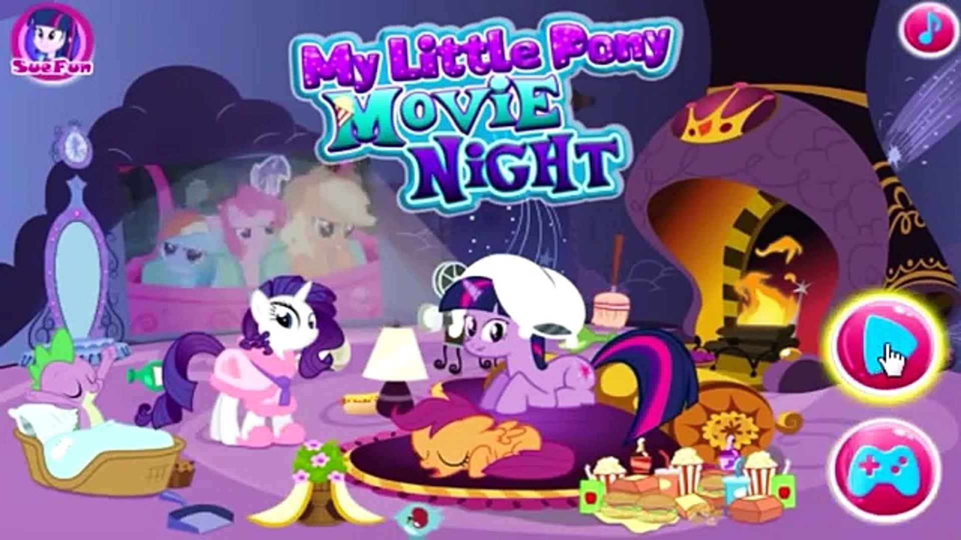 My Little Pony Movie Night - Little Pony Games - HD