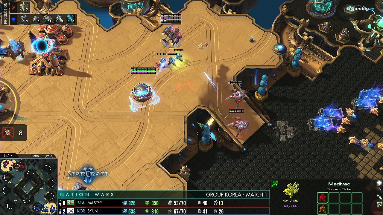 Quand ByuN joue avec le Brésil - StarCraft II