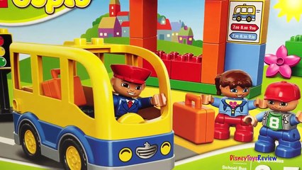 LEGO DUPLO SCHOOL BUS - Fun Toys For Kids Learn the Colors Autobus de Juguete