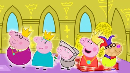 Peppa Pig Golden Kingdom Finger Family Nursery Rhymes Lyrics