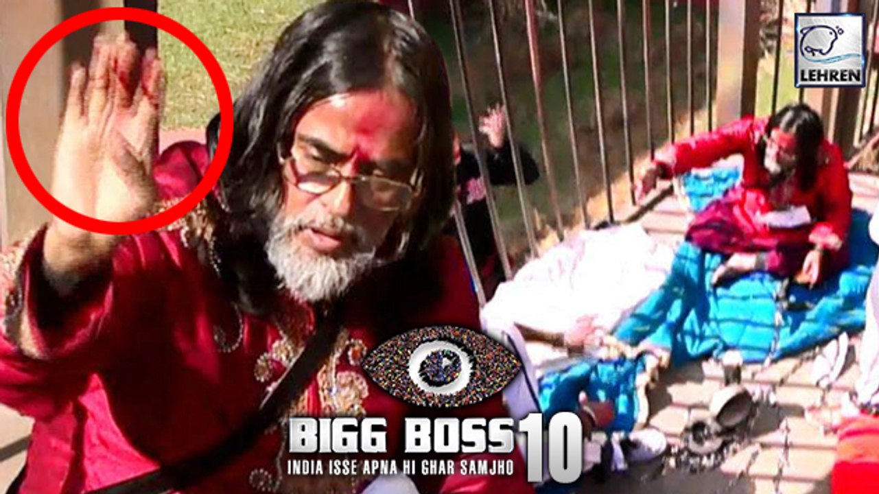 Bigg Boss 10 Day 80: Om Swami Terribly INJURED...