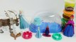 FROZEN PLAY DOH Sparkle Snow Dome Playset Frozen Videos Frozen Toys Disney Princess Dolls