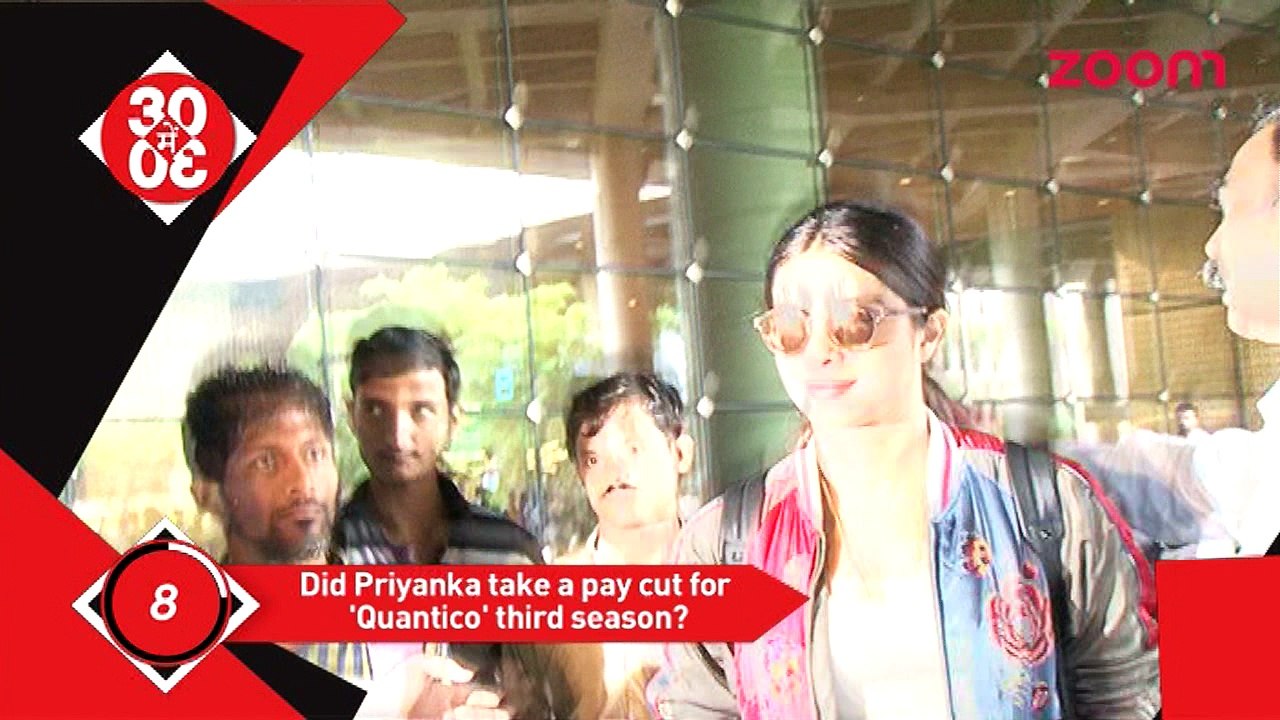 Priyanka Goes Next Level For 'Quantico Season 3', Sanjay Dutt To Start Shooting 'Bhoomi' 29th Jan Onwards