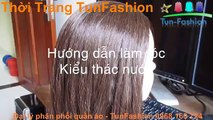 Hướng dẫn các kiểu cách tết tóc thác nước, búi tóc đẹp