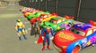 Nursery Rhymes Superman & Batman & Green Lantern & wolverine McQueen Colors Nursery Rhymes