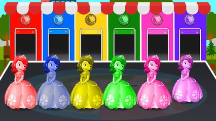 Sofia The First Colors For Kids To Learn#Sofia The first Color Learning#Kids Videos