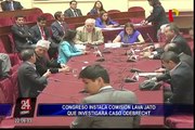 Comisión Lava Jato no descarta citar a Alejandro Toledo, Alan García y Ollanta Humala
