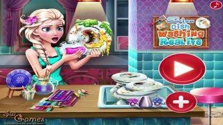 Frozen Elsa Wash Dish Kids Games Youtube Kids Animation for Kids Cartoons for Children