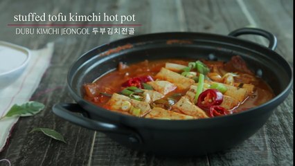 Hướng dẫn làm món tofu kimchi - Hàn Quốc