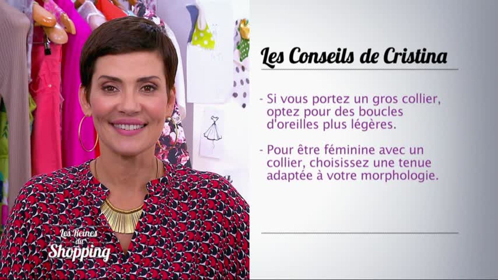 Morphologie En H Conseil Cristina Cordula Heureux Voir à travers Cinquième les boucles d oreilles de cristina Vente  anticipée En amont Coup de soleil