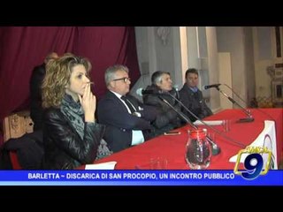 Barletta |  Discarica di San Procopio, un incontro pubblico
