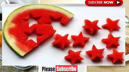Cách cắt tỉa quả dưa hấu cực đẹp mắt và ý nghĩa