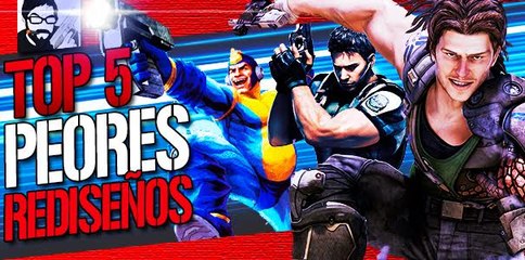 TOP 5: PEORES REDISEÑOS