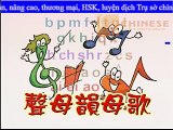 Học đọc bảng chữ cái tiếng Trung qua bài hát phát âm