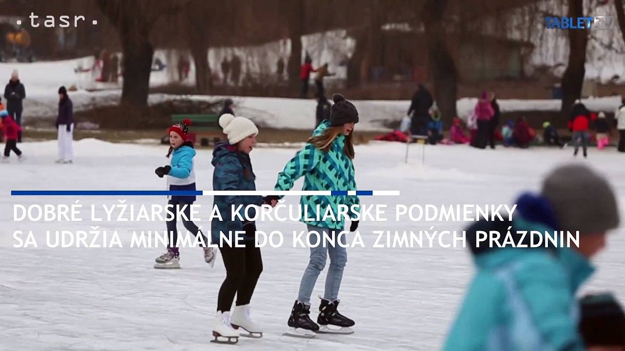 Chladné počasie praje lyžiarom aj korčuliarom