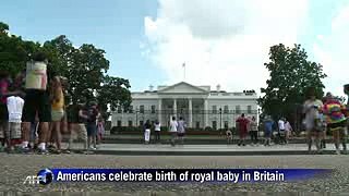 Americans celebrate Britain's royal baby