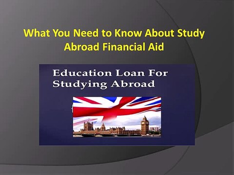 What You Need to Know About Study Abroad Financial Aid