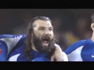 CHABAL le spartiate VS ALL BLACKS style 300